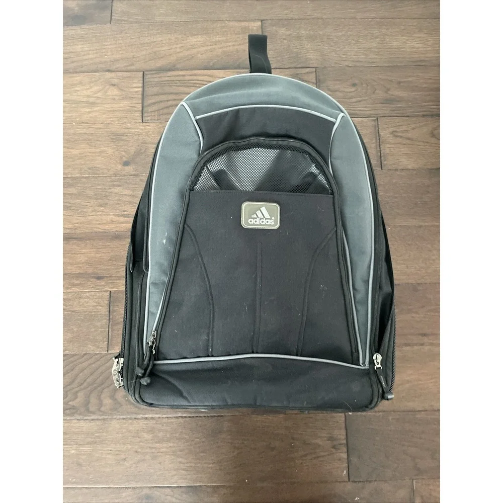 Adidas‎ Carry On Suitcase Black Stadium Wheeled Rolling Bag